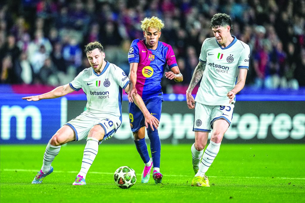 Inter-Barcelona: já há onzes