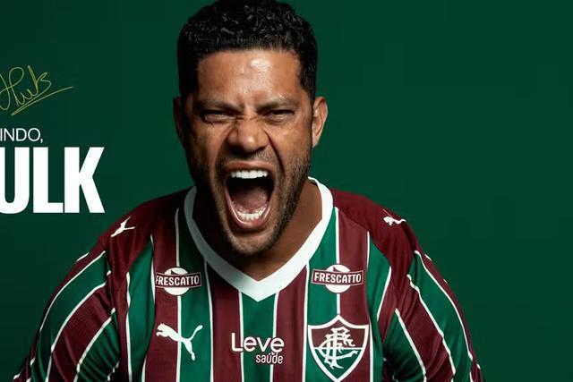 Hulk é jogador do Fluminense. Foto: Fluminense