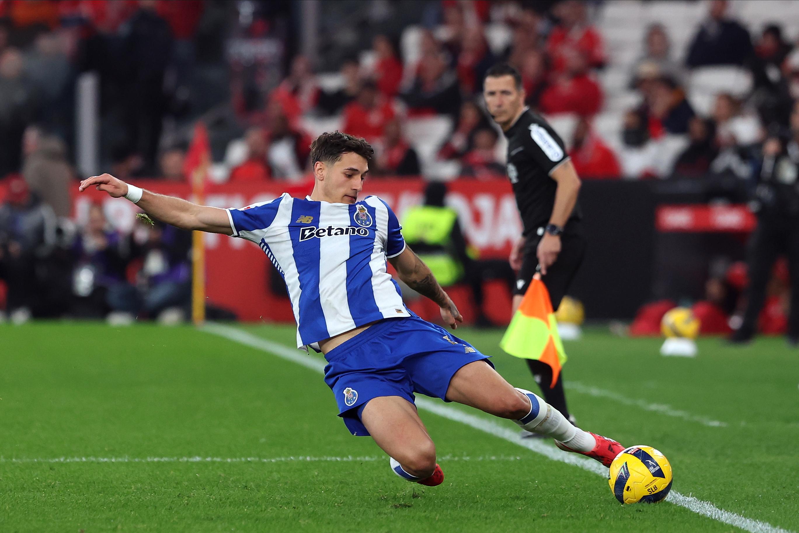 Jakub Kiwior, FC Porto: 82. -Foto: Catarina Morais