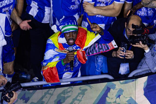 Zaidu na festa do FC Porto
