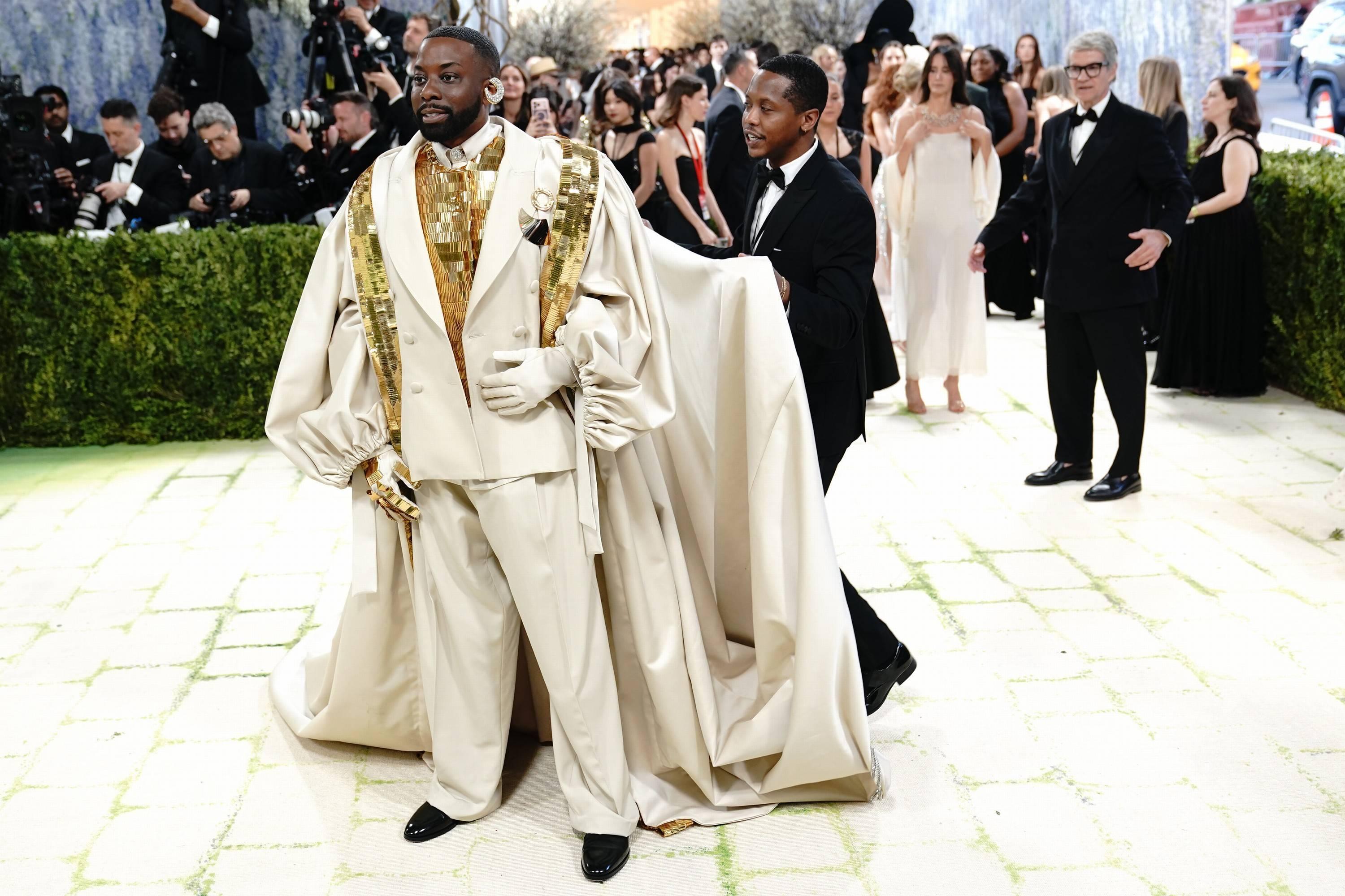 O empresário John Imah na Met Gala  - foto: Imago