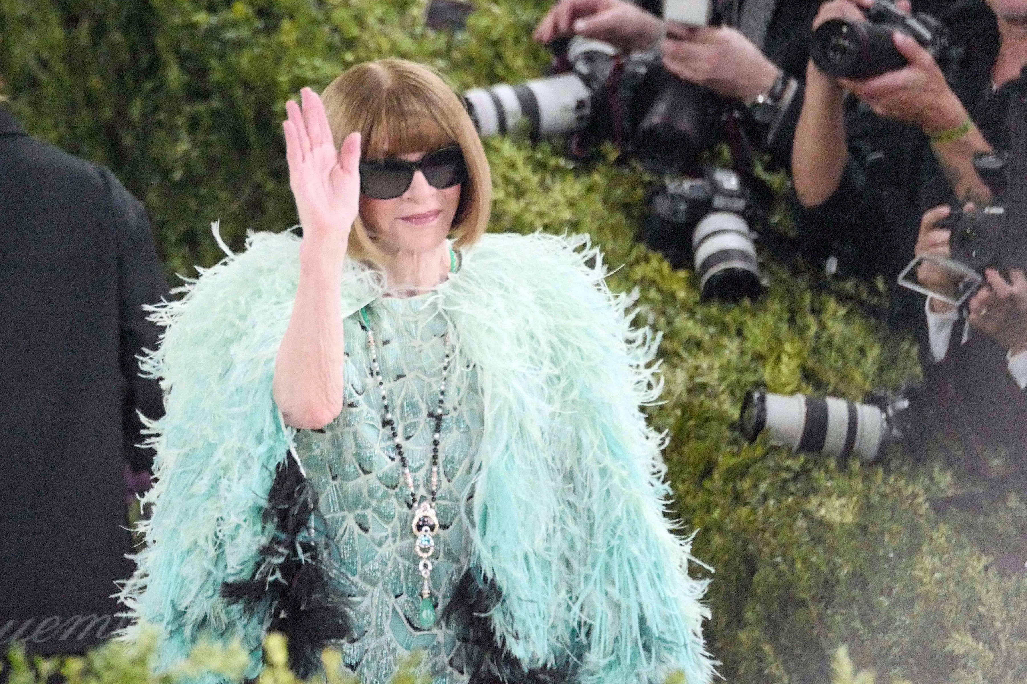 Ana Wintour na Met Gala  - foto: Imago