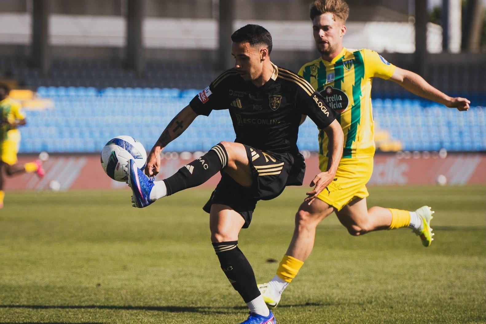 Kiki Silva somou quatro minutos diante do Tondela - Foto: Casa Pia