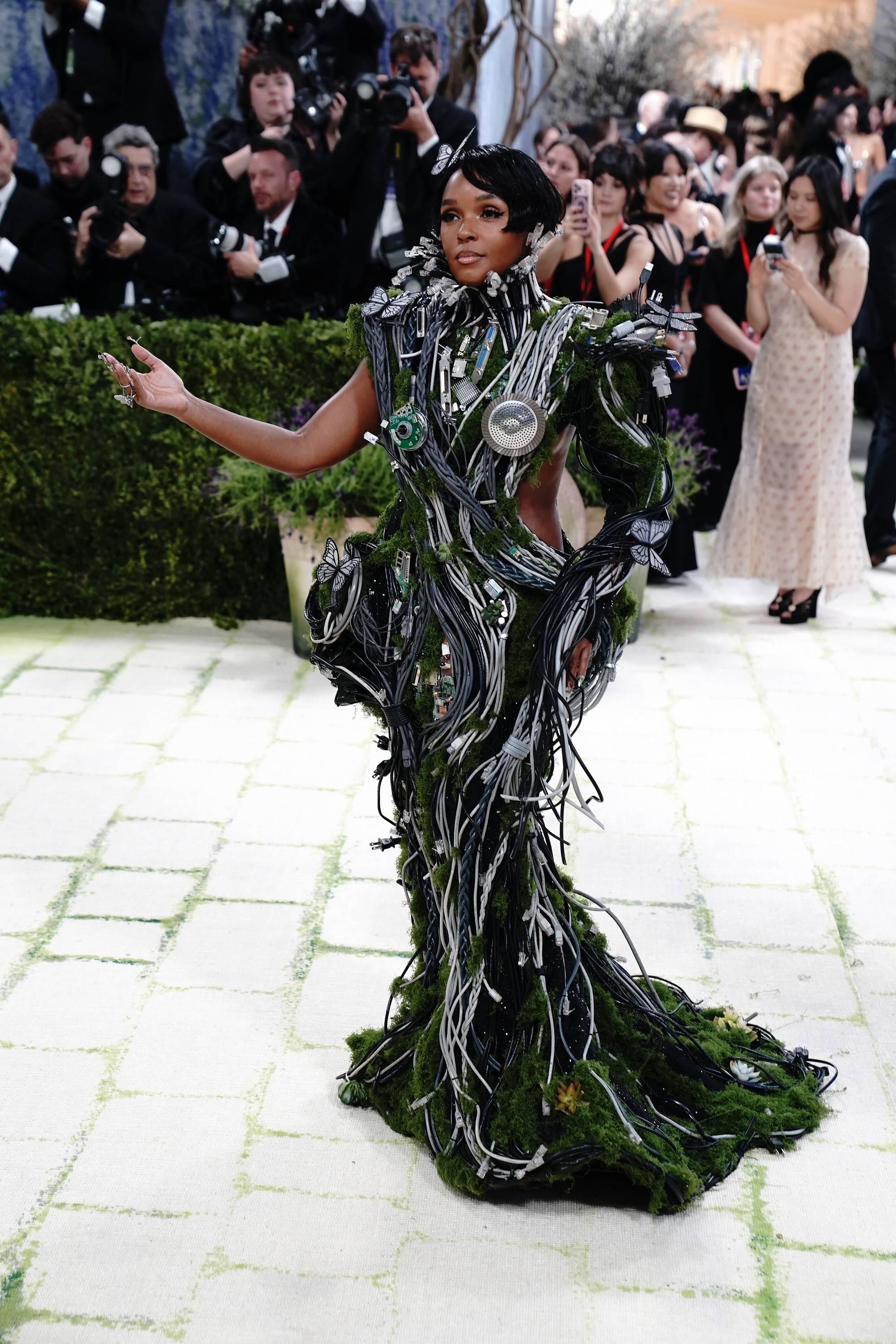 Janelle Monae na Met Gala  - foto: Imago