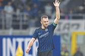 Stefan de Vrij, 34 anos, soma 15 jogos pelo Inter esta época — Foto: IMAGO