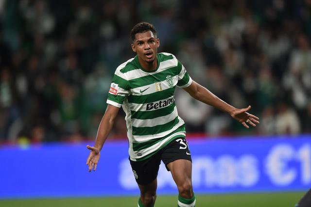 Luís Guilherme anotou o quinto golo do Sporting diante do V. Guimarães (Foto Miguel Nunes)