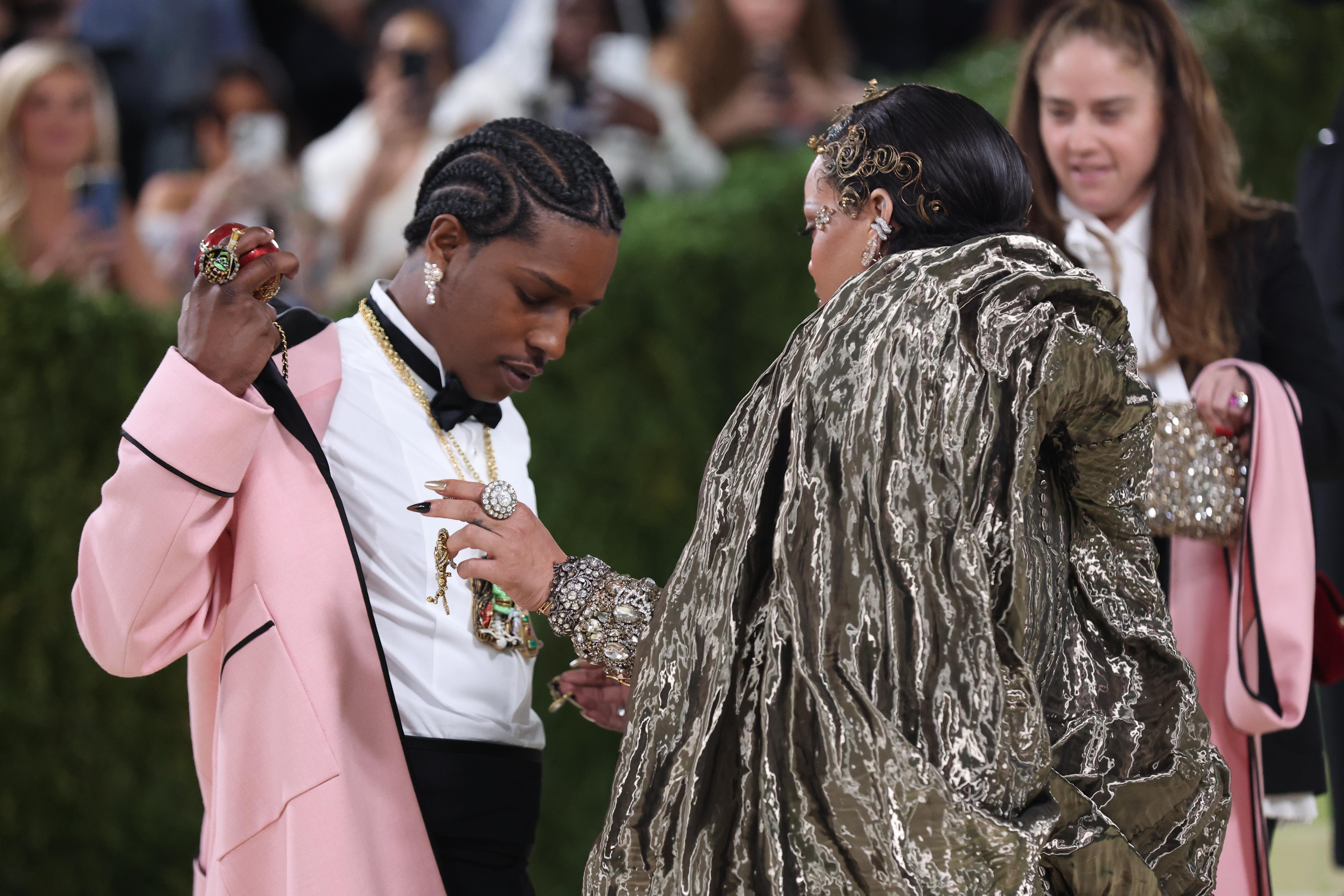 Rihanna e Asap Rocky na Met Gala - Lusa/EPA