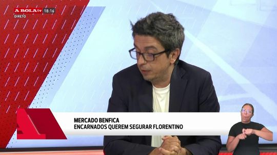 «Num Benfica que se quer competitivo, Florentino será muitas vezes titular»