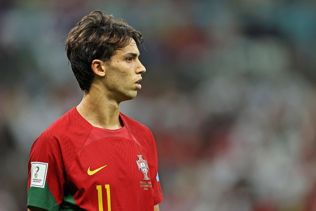 Dor no pescoço afastou Félix do treino de Portugal