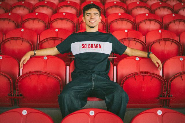 Guilherme Barbosa tem demonstrado todo o seu potencial e o clube acredita muito no seu futuro (Foto: SC Braga)