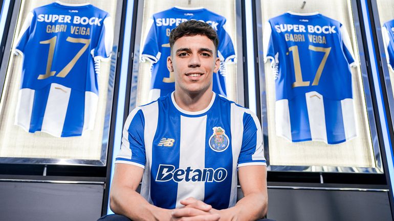 Gabri Veiga escolheu o FC Porto: «Esta foi a melhor decisão para a minha carreira»