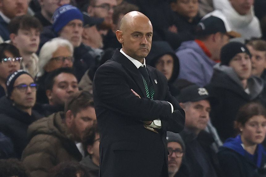 Rui Mota, durante o jogo do FC Noah com o Chelsea na Liga Conferência