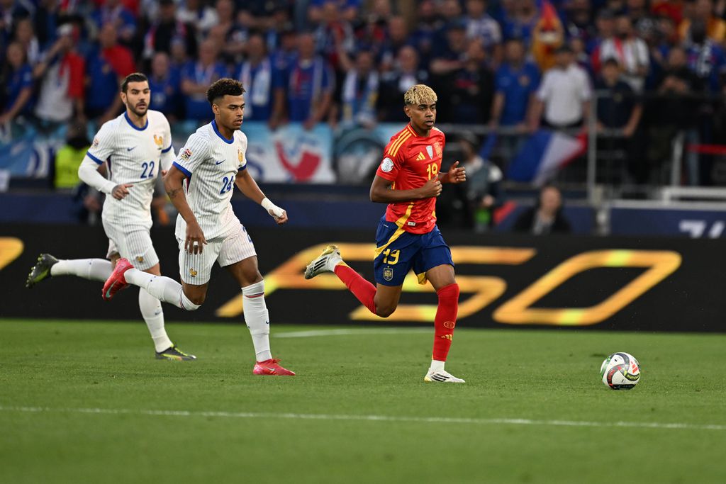 Espanha-França: dois golos em três minutos!