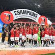 Urawa Red Diaomns celebra conquista da Liga dos Campeões asiática em 2023
