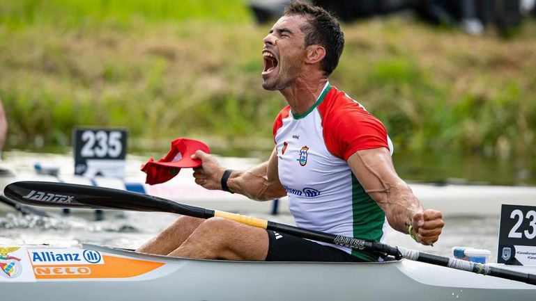 Europeu de canoagem: Fernando Pimenta de «alma e coração cheios»... de ouro