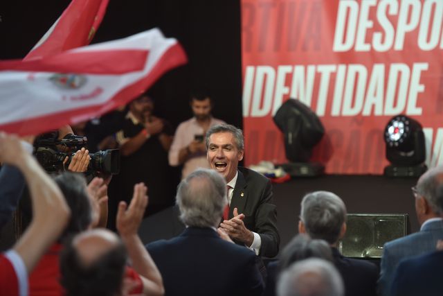João Noronha Lopes, candidato à presidência do Benfica. Foto Miguel Nunes