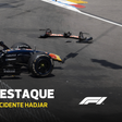 Hadjar teve o primeiro acidente dos treinos livres do GP do Mónoca. DAZN