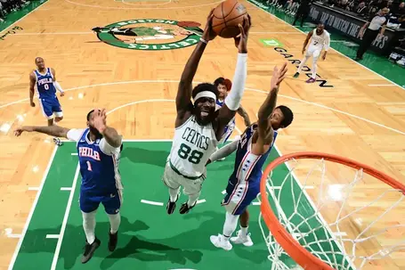 Neemias está há cinco épocas na NBA, três nos Celtics -  Fotografia NBAE