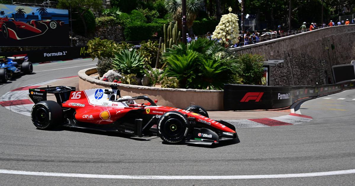Ferrari domina primeiro treino no Mónaco