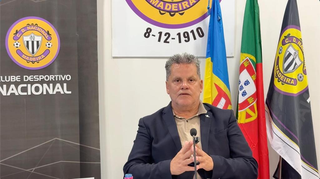 O presidente do Nacional, Rui Alves (foto CD Nacional)