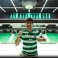 O internacional português Diogo Branquinho prolongou o vínculo com o Sporting. Foto Sporting