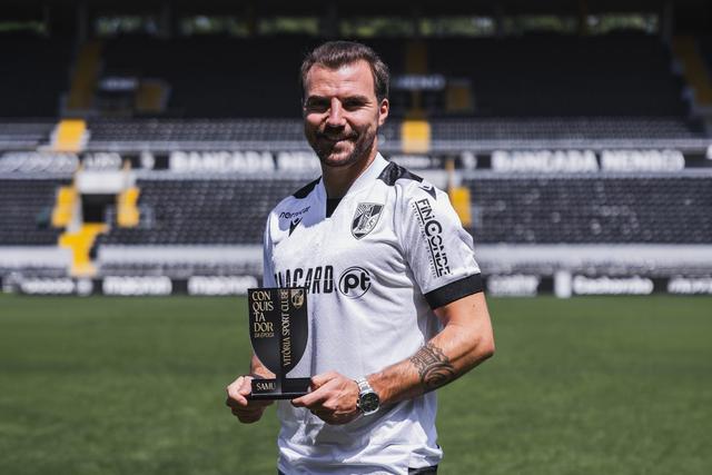 Samu, médio e capitão do V. Guimarães - Foto: Vitória de Guimarães