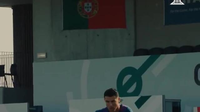 Os adversários que se cuidem: a mira de CR7 está bem afinada