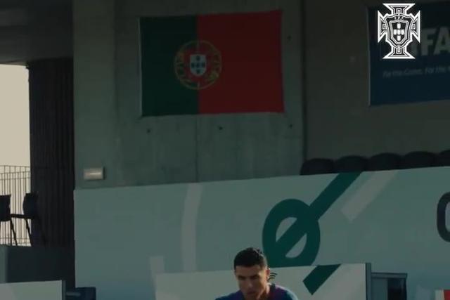 Os adversários que se cuidem: a mira de CR7 está bem afinada
