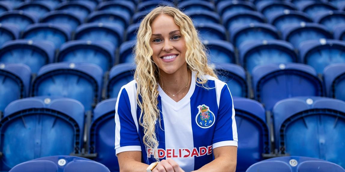 Morgan Stone, média que reforça os dragões - Foto: FC PORTO