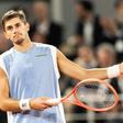O italiano de 25 anos, Matteo Arnaldi, foi obrigado a desistir do sonho de Roland Garros. IMAGO