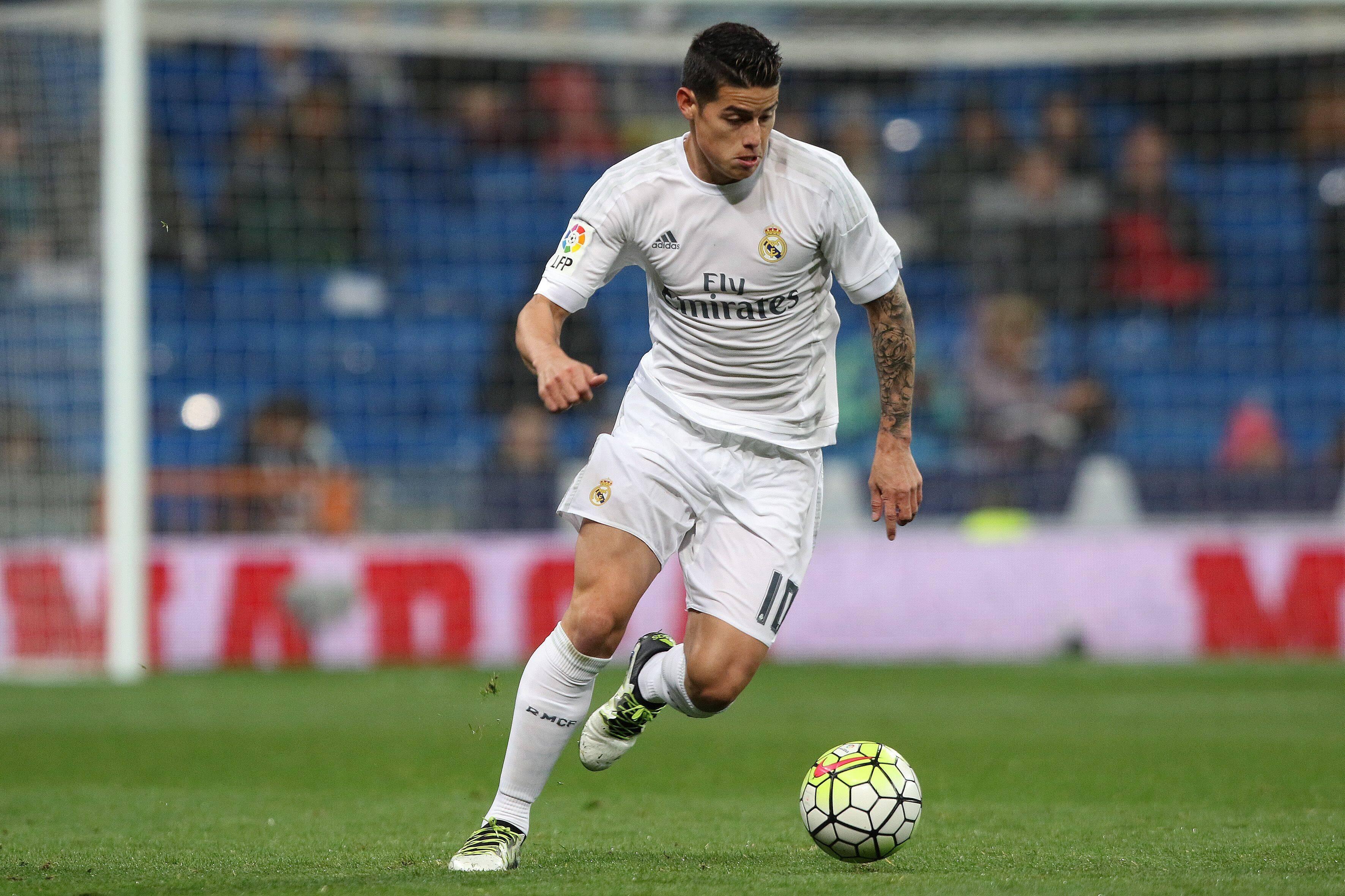 7 - James Rodríguez custou €75 M do Mónaco em 2014 e teve alguns grandes momentos no Real Madrid, conquistando duas Champions - Foto: Imago