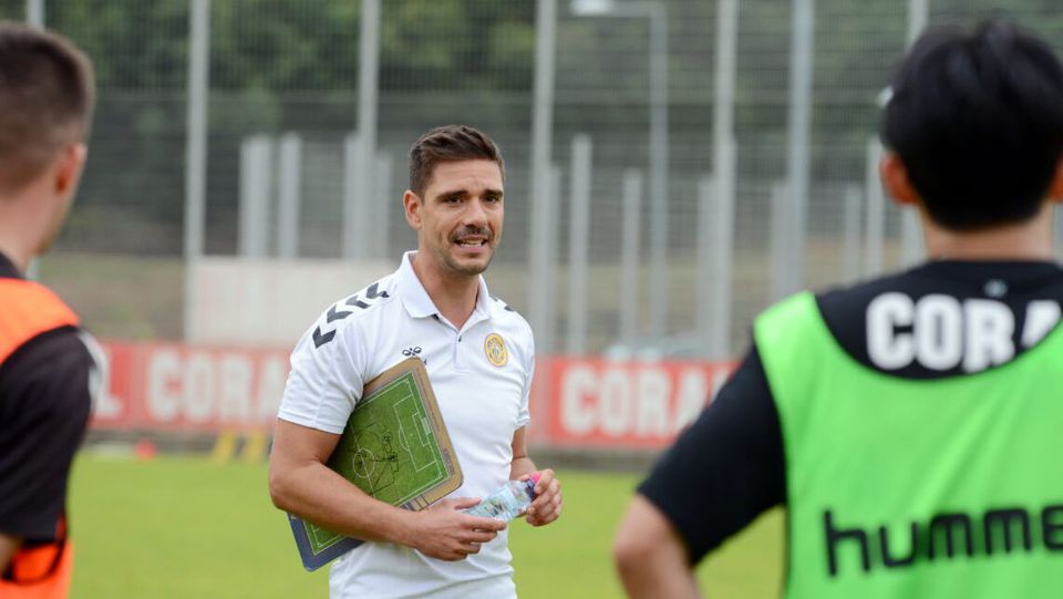 Nacional: Tiago Margarido já orientou primeiro treino com bola