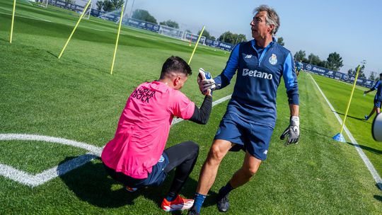 Diogo Costa, Eustáquio e Samu voltaram aos treinos no FC Porto