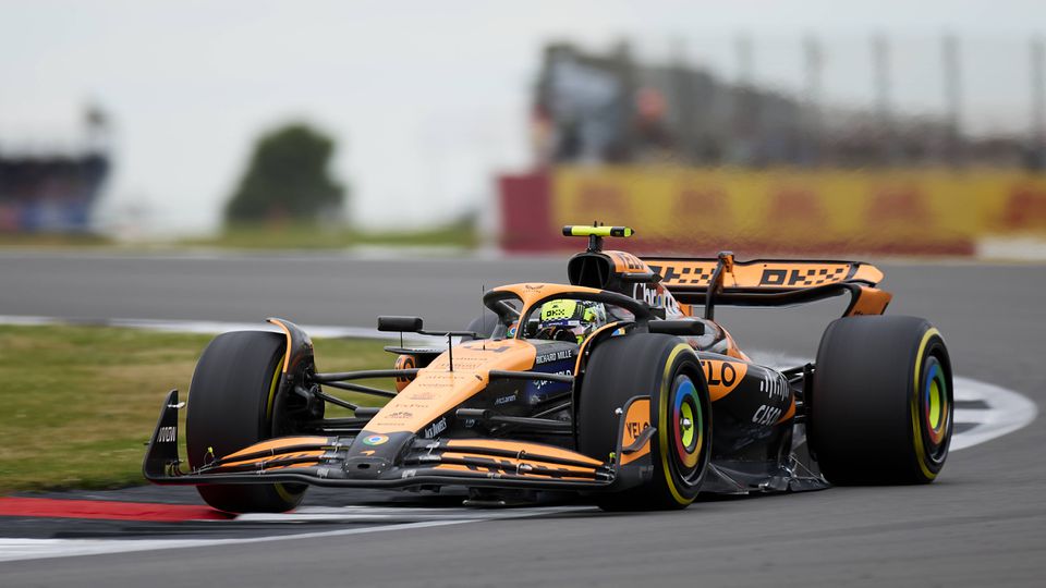 Lando Norris mais rápido em Silverstone