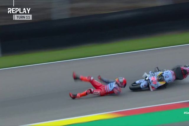 Vídeo: Marc Márquez foi declarado apto depois desta queda assustadora