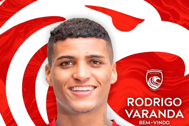 OFICIAL: Rodrigo Varanda é reforço do Santa Clara