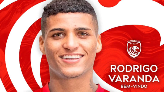 OFICIAL: Rodrigo Varanda é reforço do Santa Clara