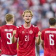 Morten Hjulmand também já marcou ao serviço da seleção da Dinamarca - Foto: IMAGO