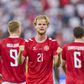 Morten Hjulmand também já marcou ao serviço da seleção da Dinamarca - Foto: IMAGO