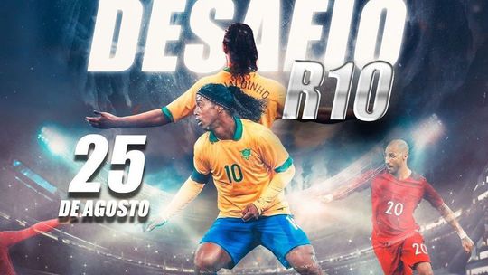 Estrela da Amadora volta a receber Ronaldinho Gaúcho