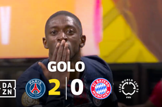 Dembélé selou vitória do PSG e homenageou Diogo Jota