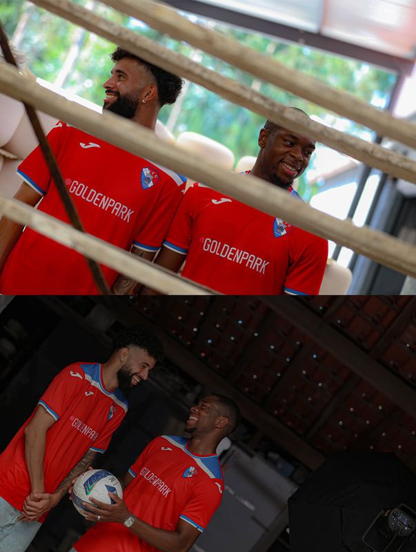 Gil Vicente volta a ter vermelho, azul e branco no equipamento principal