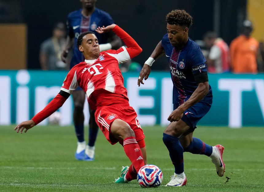 Musiala é o novo número 10 do Bayern, após a saída de Sané