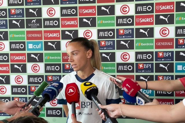 Lúcia Alves confiante para o jogo com Itália