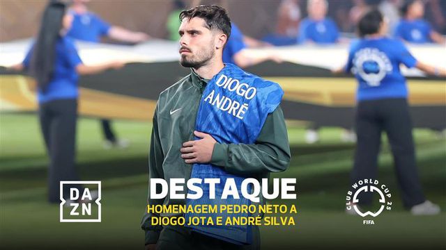 Junto ao peito: homenagem de Pedro Neto a Diogo Jota e André