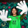 Sierra Cota-Yard, de 22 anos, é a terceira guarda-redes de Portugal