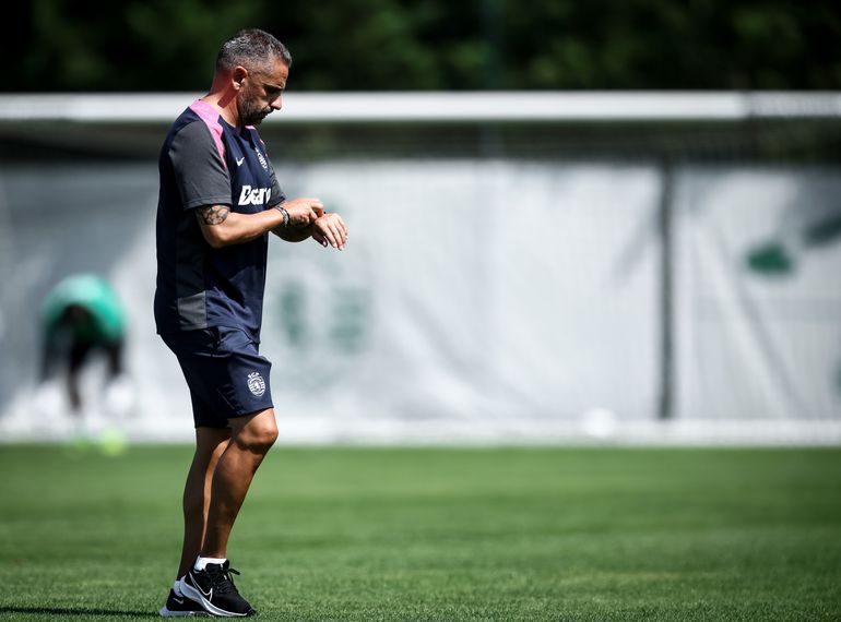 Sporting: a tática de Rui Borges no primeiro onze do ano