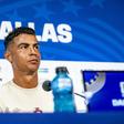 Cristiano Ronaldo na conferência de lançamento do jogo com a Espanha - Foto: IMAGO