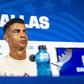 Cristiano Ronaldo na conferência de lançamento do jogo com a Espanha - Foto: IMAGO