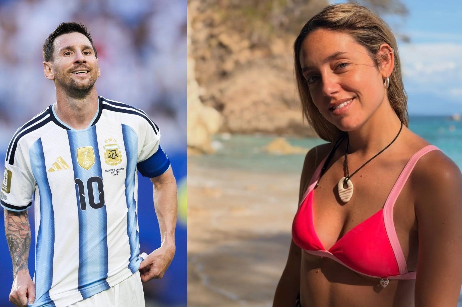 Messi e Sofi Martínez